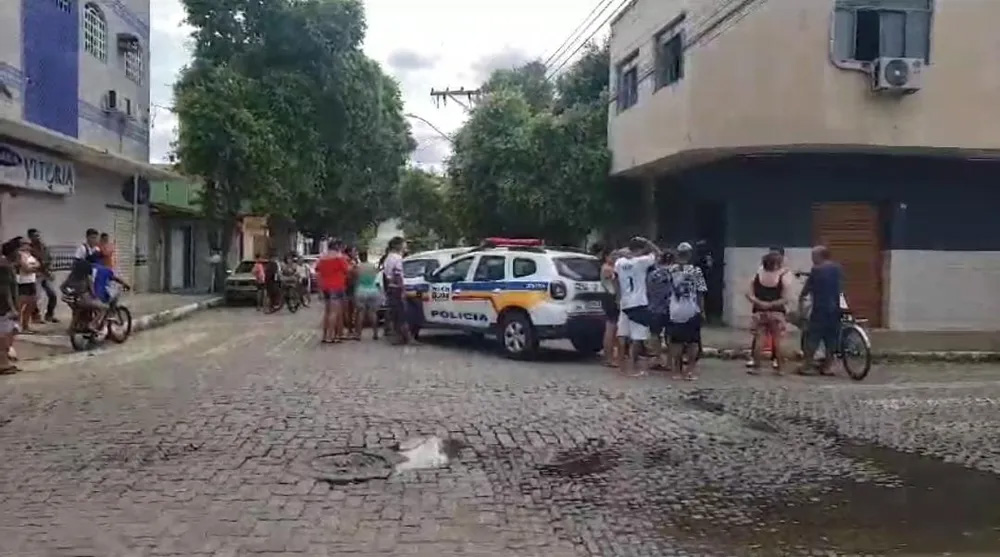 Local onde o crime ocorreu — Foto: Quézia Prado