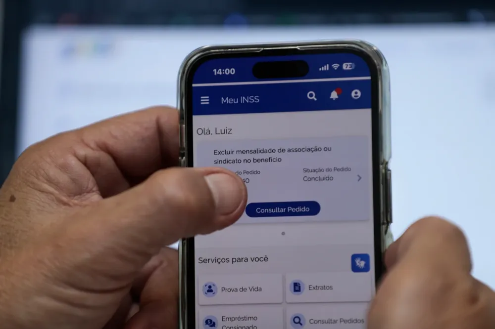 Pedidos de devolução devem ser feitos no site e aplicativo Meu INSS. Foto: Joédson Alves/Agência Brasil