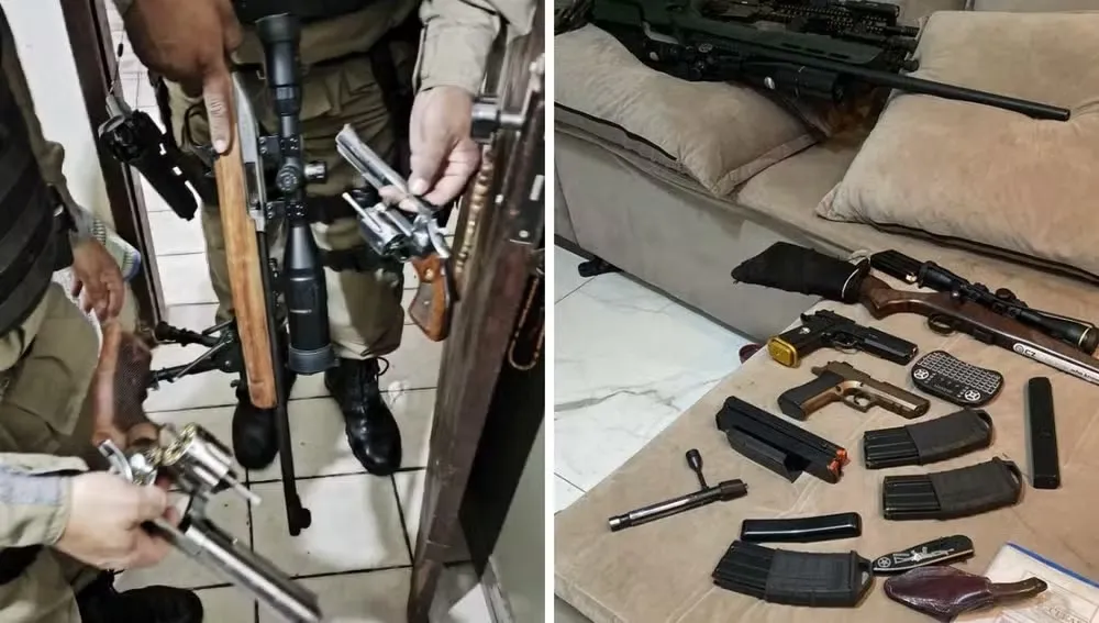 Operação no Leste de MG cumpre 43 mandados contra 38 suspeitos em MG, ES e SP — Foto: Polícia Federal/Divulgação