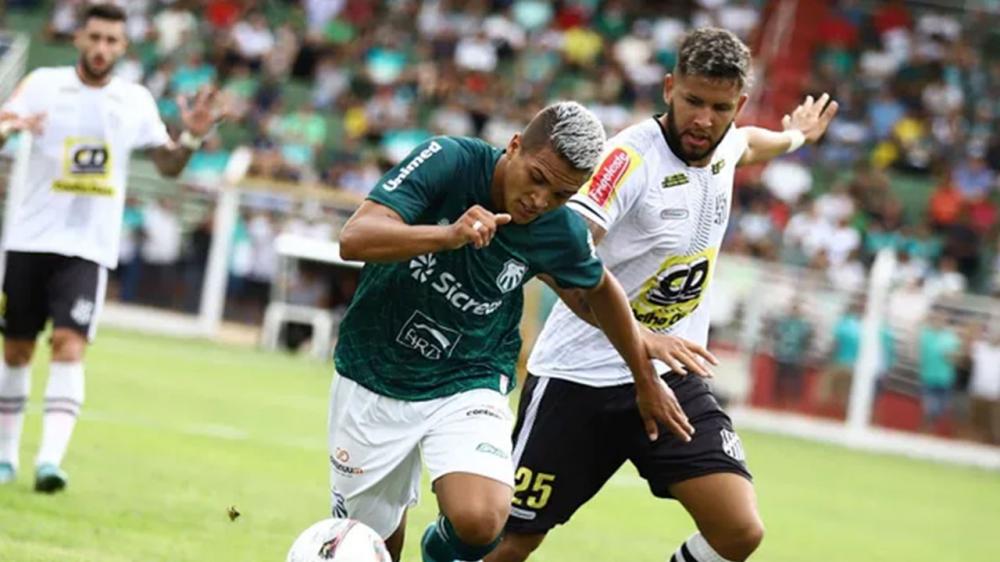 Caldense e Democrata GV empatam em 2 a 2 em Poços de Caldas (Foto: Renan Muniz / Caldense)